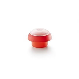 Lékué – Molde de silicona para cocer huevos, cilíndrico, color rojo