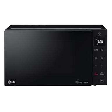 LG MH6535GIS Over the range – Microondas (Over the range, Microondas combinado, 25 L, 1000 W, Tocar, Negro)
