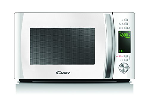 Candy Cmxw20Dw – Microondas con grill y cook in app, 20 L, 40 programas automáticos, 1250 W, color blanco