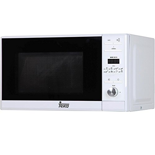 Teka MWE 225 G – Microondas con grill, 1050 W, color blanco