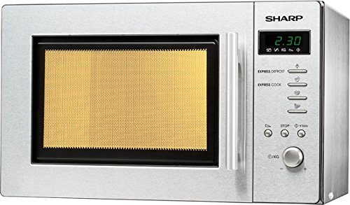 Sharp R-261STW – Microondas (10A, 46 cm, 38 cm, 27,5 cm) Acero inoxidable