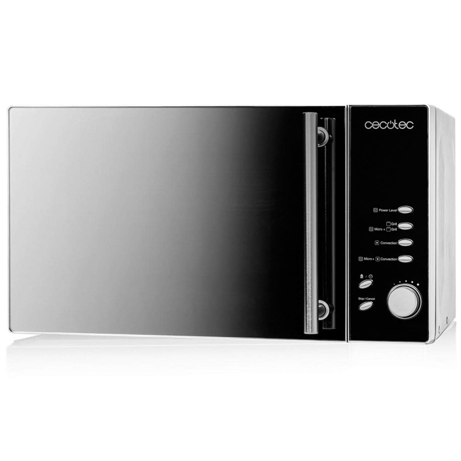Microondas con horno de 23 l. Integramente de acero inoxidable y con...