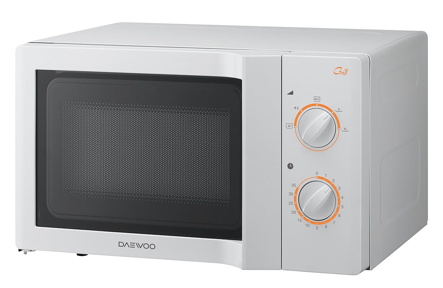 Daewoo KOG-6L67 Encimera 20L 1100W Color blanco - Microondas (295 x 303...